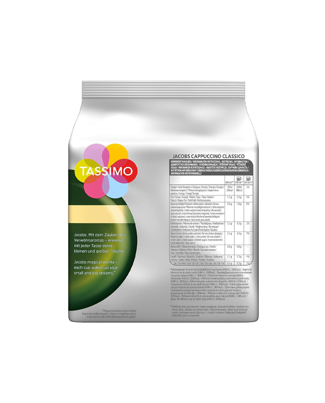 Cappuccino Classico, 16 capsule pentru Tassimo, 8 băuturi Cappuccino Classico, 16 capsule pentru Tassimo, 8 băuturi, imaginea 2 – Kafferoma
