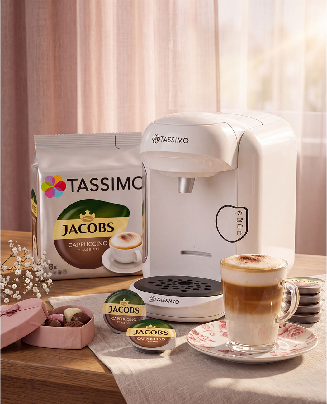 Cappuccino Classico, 16 capsule pentru Tassimo, 8 băuturi Cappuccino Classico, 16 capsule pentru Tassimo, 8 băuturi, imaginea 5 – Kafferoma