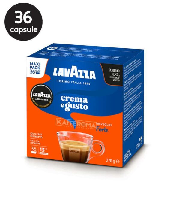 36 Capsule Lavazza A Modo Mio - Espresso Crema e Gusto Forte