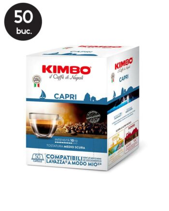 50 Capsule Kimbo Capri – Compatibile A Modo Mio