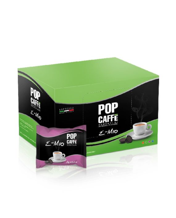 100 Capsule Pop Caffe E-Mio Arabica – Compatibile A Modo Mio