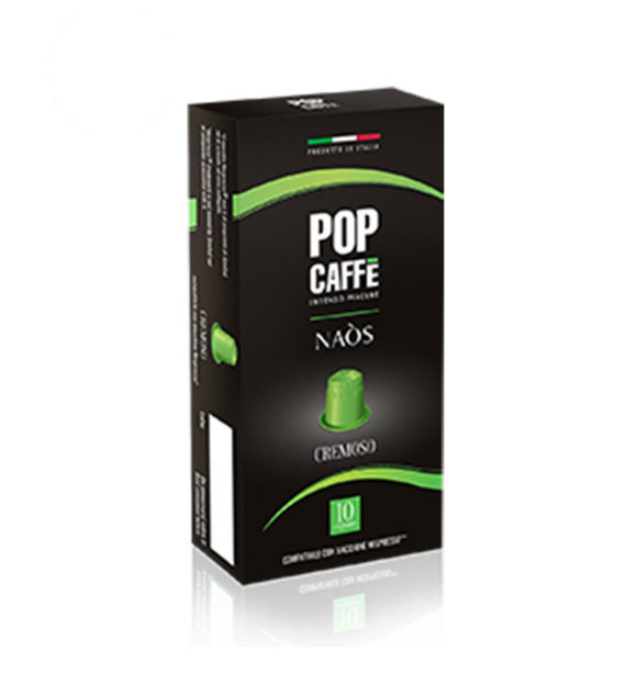 10 Capsule Pop Caffe Naos Cremoso - Compatibile Nespresso