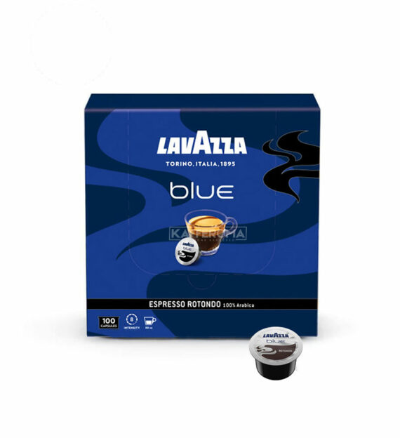 100 Capsule Lavazza Blue Espresso Rotondo