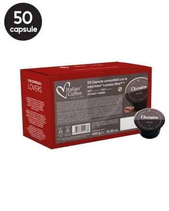 50 Capsule Italian Coffee Obsession Intenso – Compatibile Lavazza Blue 50 Capsule Italian Coffee Obsession Intenso – Compatibile Lavazza Blue