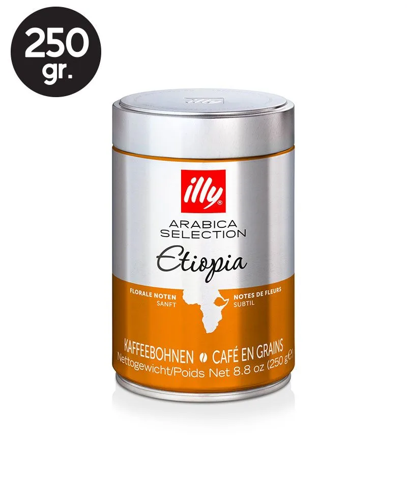 Cafea Boabe Illy Etiopia 250 gr. Cafea Boabe Illy Etiopia 250 gr.