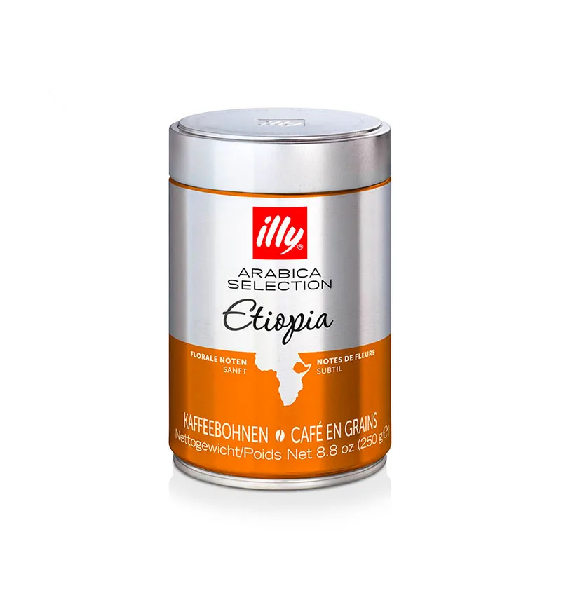 Cafea Boabe Illy Etiopia 250 gr. Cafea Boabe Illy Etiopia 250 gr.