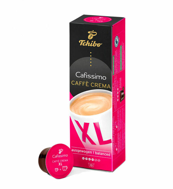 10 Capsule Tchibo Cafissimo Caffe Crema XL