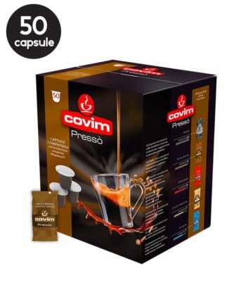 50 Capsule Covim Espresso Orocrema - Compatibile Nespresso