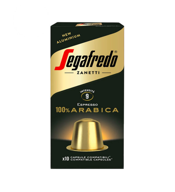 10 Capsule Aluminiu Segafredo Espresso Arabica - Compatibile Nespresso