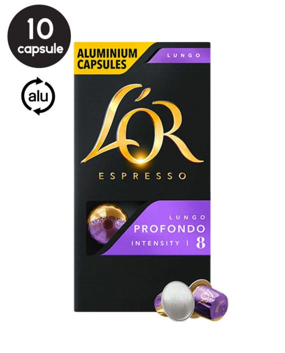 10 Capsule L'Or Lungo Profondo - Compatibile Nespresso
