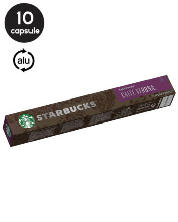 10 Capsule Starbucks Caffe Verona - Compatibile Nespresso