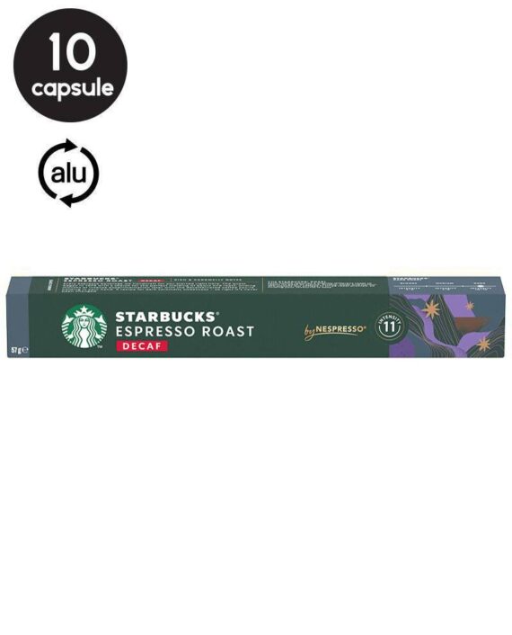 10 Capsule Starbucks Decaf Espresso Roast - Compatibile Nespresso
