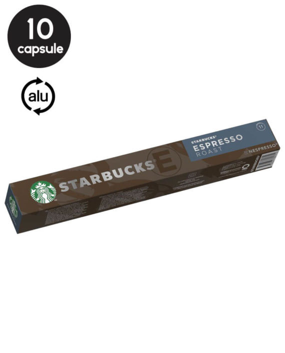 10 Capsule Starbucks Espresso Roast - Compatibile Nespresso