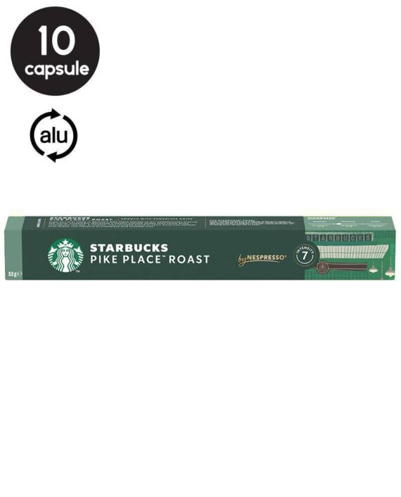 10 Capsule Starbucks Pike Place Roast Lungo - Compatibile Nespresso