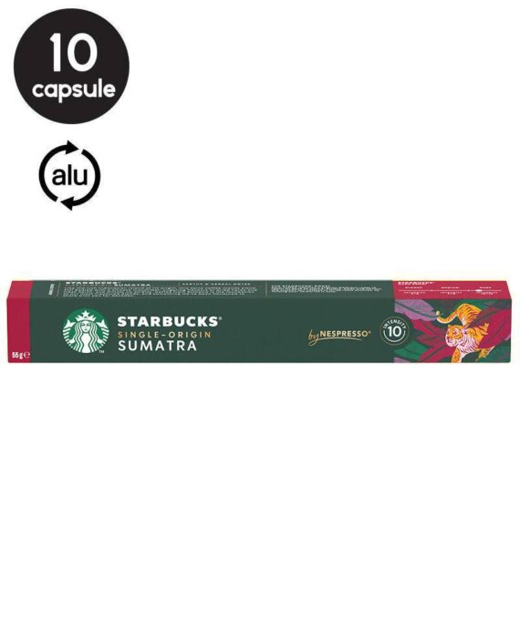 10 Capsule Starbucks Single Origin Sumatra - Compatibile Nespresso
