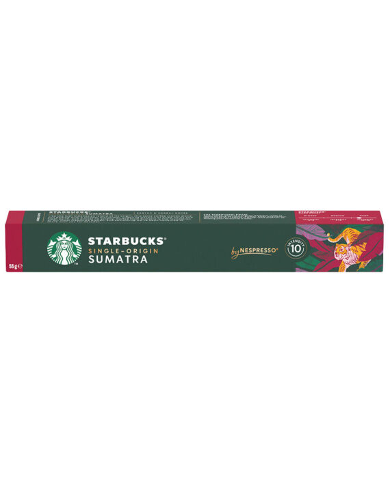 10 Capsule Starbucks Single Origin Sumatra - Compatibile Nespresso