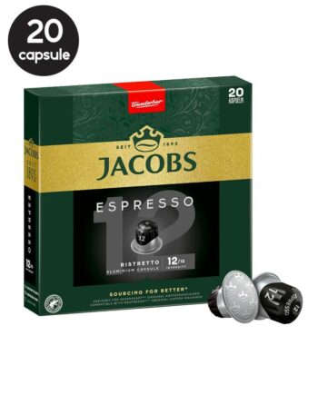 20 Capsule Jacobs Espresso Ristretto - Compatibile Nespresso