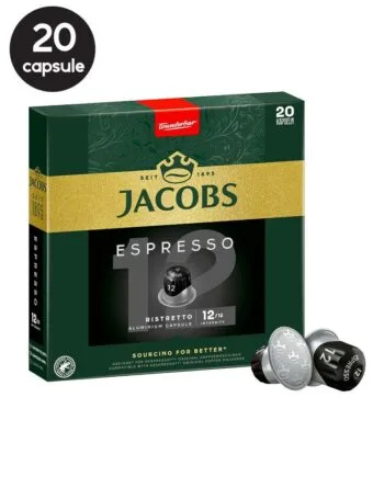 20 Capsule Jacobs Espresso Ristretto - Compatibile Nespresso 20 Capsule Jacobs Espresso Ristretto - Compatibile Nespresso