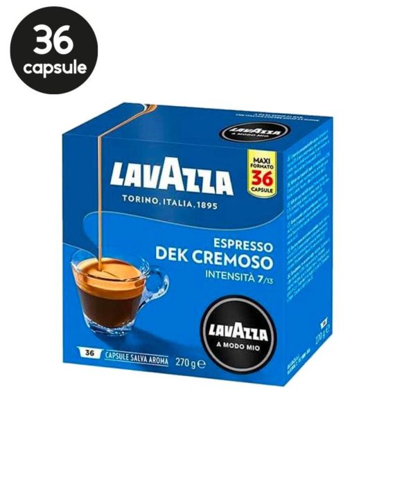 36 Capsule Lavazza A Modo Mio - Espresso Dek Cremoso