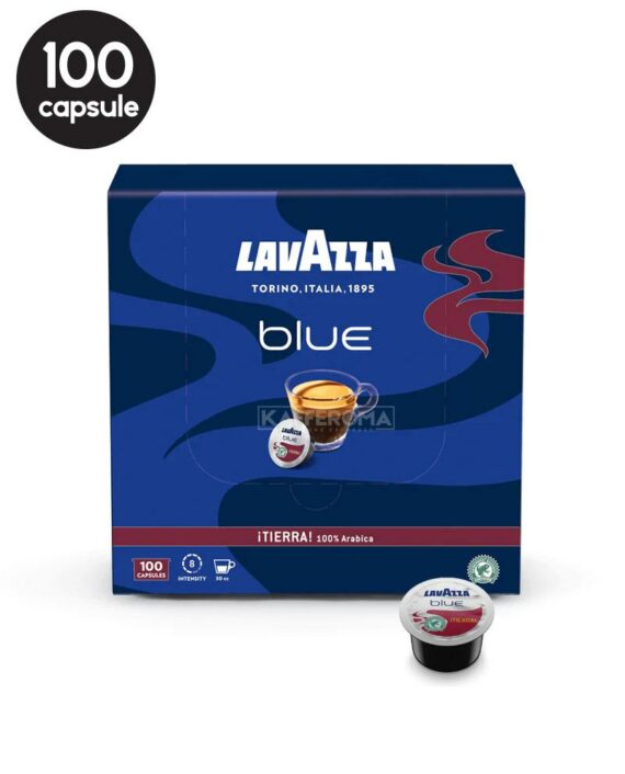 100 Capsule Lavazza Blue Espresso Tierra