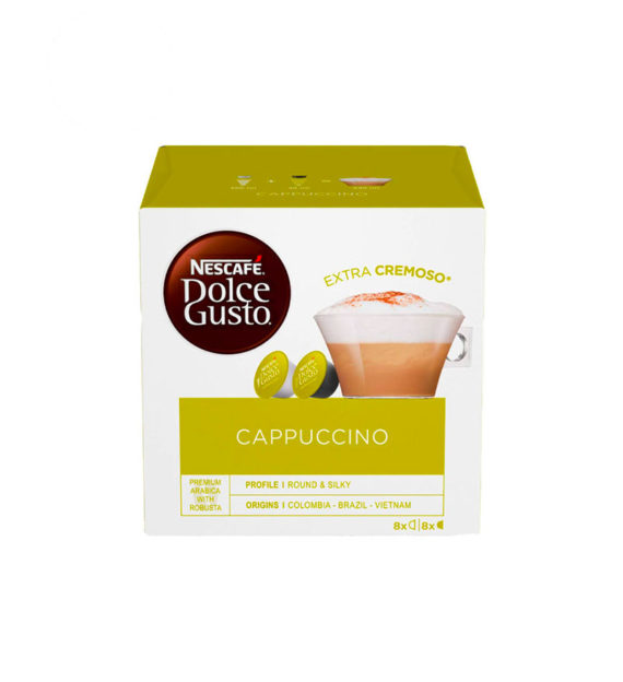 16 (8+8) Capsule Nescafe Dolce Gusto Cappuccino