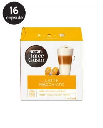 16 (8+8) Capsule Nescafe Dolce Gusto Latte Macchiato 16 (8+8) Capsule Nescafe Dolce Gusto Latte Macchiato