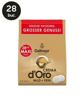 28 Paduri Dallmayr Crema D'Oro - Compatibile Senseo 28 Paduri Dallmayr Crema D'Oro - Compatibile Senseo