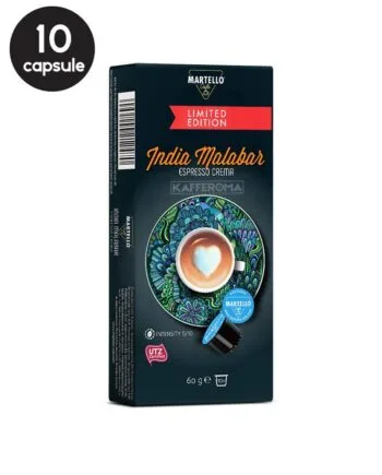 10 Capsule Martello - Espresso India Malabar 10 Capsule Martello - Espresso India Malabar
