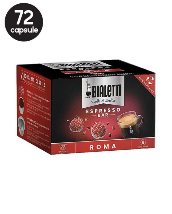 72 Capsule Bialetti Espresso Roma