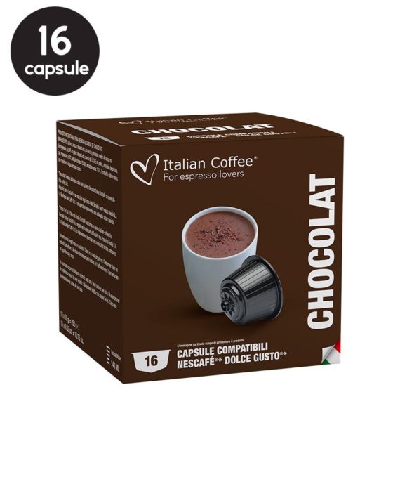 16 Capsule Italian Coffee Ciocolata - Compatibile Dolce Gusto