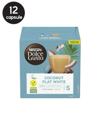 12 Capsule Nescafe Dolce Gusto Coconut Flat White