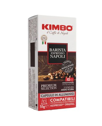 10 Capsule Aluminiu Kimbo Barista Espresso Napoli - Compatibile Nespresso 10 Capsule Aluminiu Kimbo Barista Espresso Napoli - Compatibile Nespresso – Kafferoma