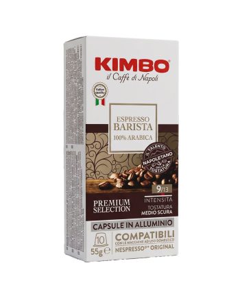 10 Capsule Aluminiu Kimbo Espresso Barista 100% Arabica - Compatibile Nespresso 10 Capsule Aluminiu Kimbo Espresso Barista 100% Arabica - Compatibile Nespresso – Kafferoma
