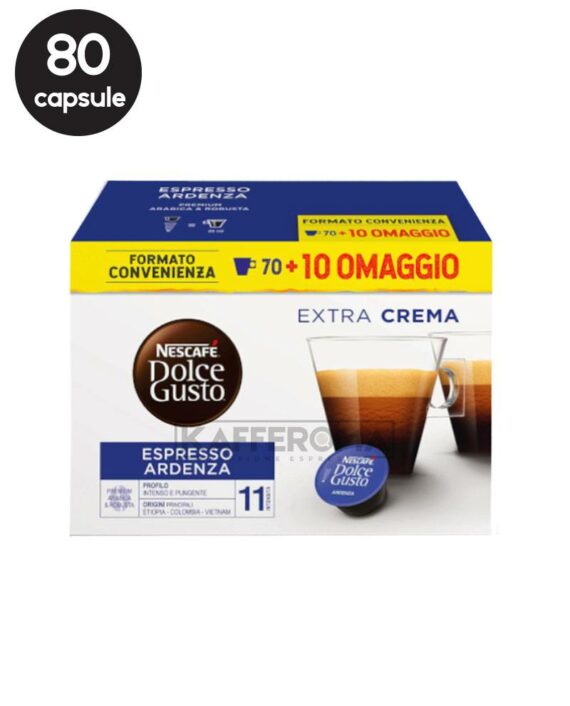 80 Capsule Nescafe Dolce Gusto Espresso Ardenza