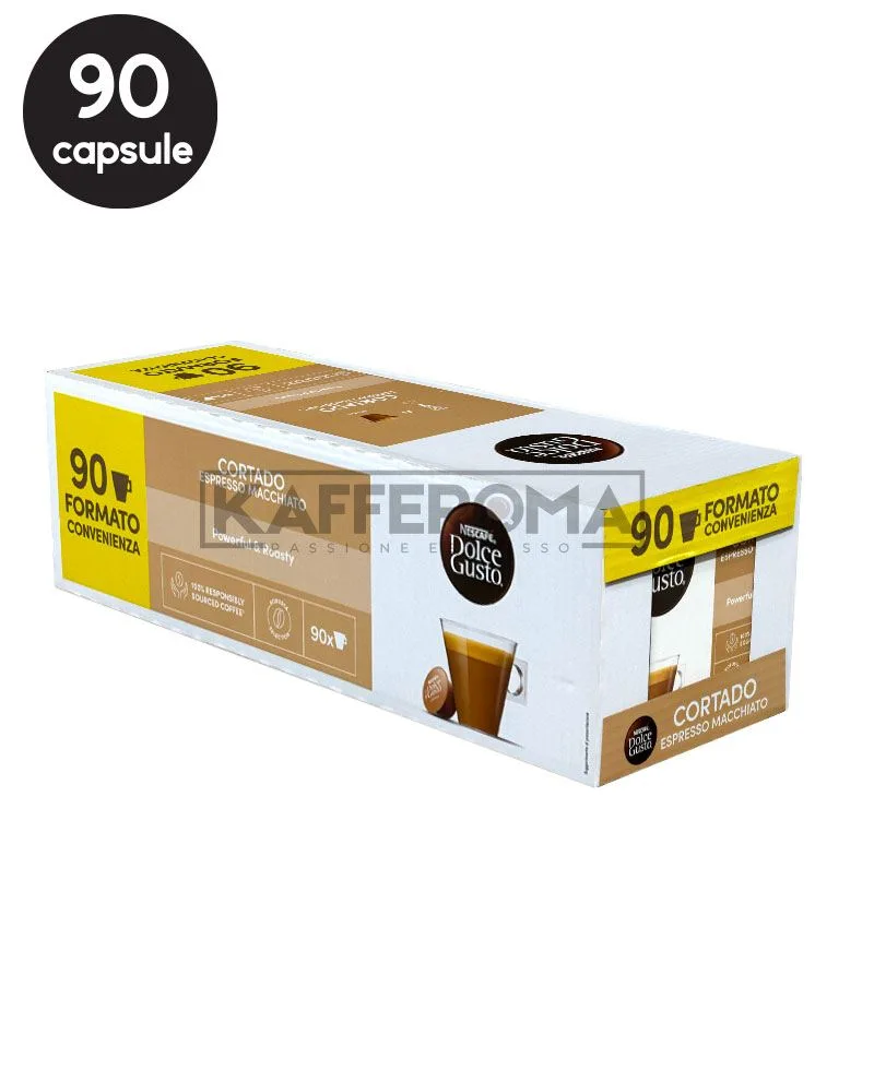 90 Capsule Nescafe Dolce Gusto Cortado 90 Capsule Nescafe Dolce Gusto Cortado