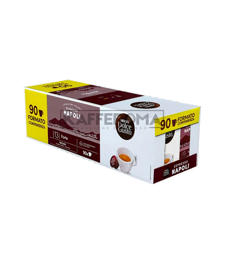 90 Capsule Nescafe Dolce Gusto Espresso Napoli