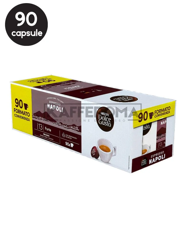 90 Capsule Nescafe Dolce Gusto Espresso Napoli