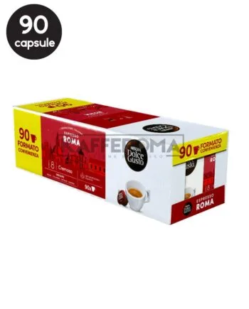 90 Capsule Nescafe Dolce Gusto Espresso Roma