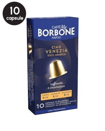 10 Capsule Aluminiu Borbone Ciao Venezia – Compatibile Nespresso 10 Capsule Aluminiu Borbone Ciao Venezia – Compatibile Nespresso