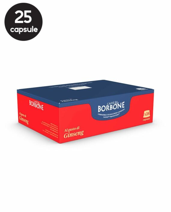 25 Capsule Borbone Ginseng – Compatibile Espresso Point