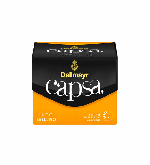 10 Capsule Aluminiu Dallmayr Capsa Belluno Lungo – Compatibile Nespresso