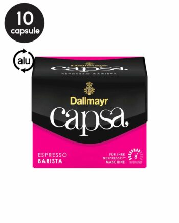 10 Capsule Aluminiu Dallmayr Capsa Espresso Barista – Compatibile Nespresso