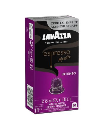 10 Capsule Aluminiu Lavazza Espresso Maestro Intenso – Compatibile Nespresso 10 Capsule Aluminiu Lavazza Espresso Maestro Intenso – Compatibile Nespresso – Kafferoma