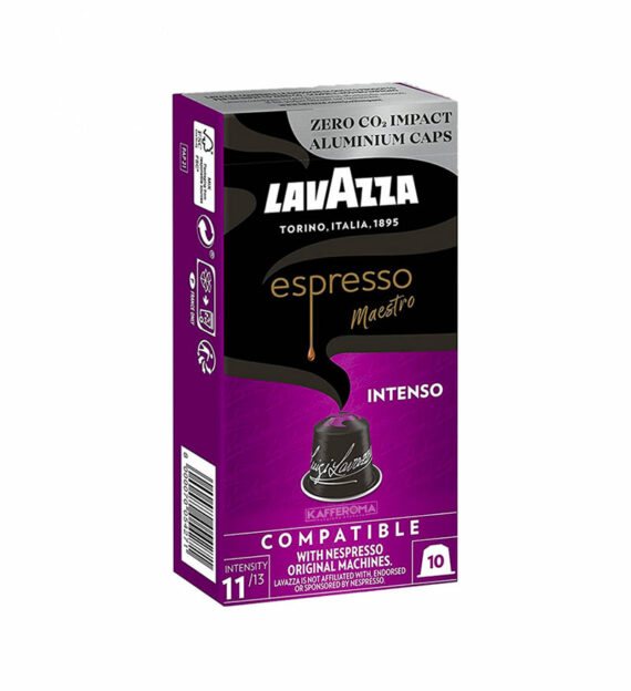 10 Capsule Aluminiu Lavazza Espresso Maestro Intenso – Compatibile Nespresso
