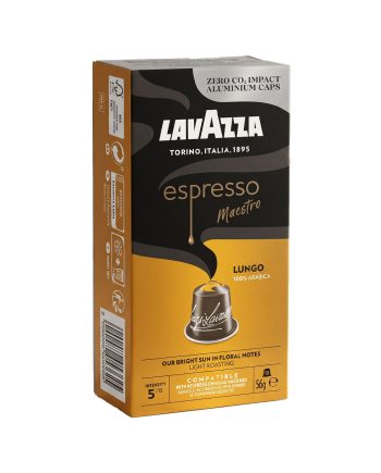 10 Capsule Aluminiu Lavazza Espresso Maestro Lungo – Compatibile Nespresso 10 Capsule Aluminiu Lavazza Espresso Maestro Lungo – Compatibile Nespresso – Kafferoma