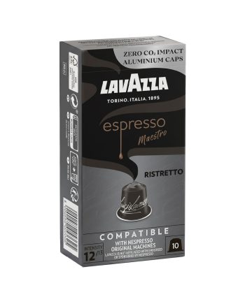 10 Capsule Aluminiu Lavazza Espresso Maestro Ristretto – Compatibile Nespresso 10 Capsule Aluminiu Lavazza Espresso Maestro Ristretto – Compatibile Nespresso – Kafferoma