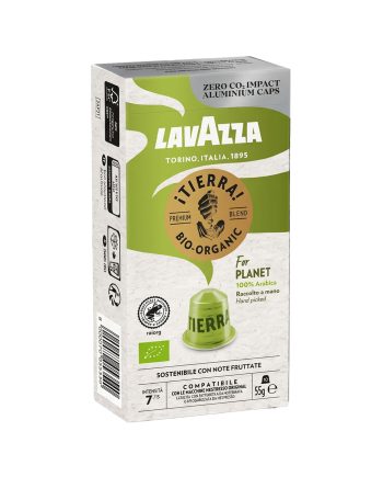 10 Capsule Aluminiu Lavazza Tierra Bio Organic – Compatibile Nespresso 10 Capsule Aluminiu Lavazza Tierra Bio Organic – Compatibile Nespresso – Kafferoma
