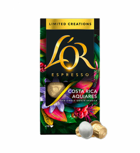 10 Capsule L'Or Espresso Costa Rica Aquiares – Compatibile Nespresso