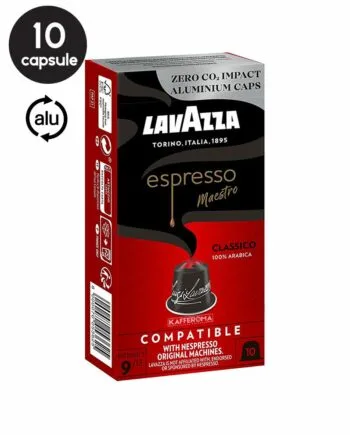 10 Capsule Aluminiu Lavazza Espresso Maestro Classico – Compatibile Nespresso 10 Capsule Aluminiu Lavazza Espresso Maestro Classico – Compatibile Nespresso