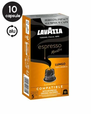 10 Capsule Aluminiu Lavazza Espresso Maestro Lungo – Compatibile Nespresso 10 Capsule Aluminiu Lavazza Espresso Maestro Lungo – Compatibile Nespresso